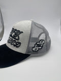 Stay Focused Suede Trucker Hat