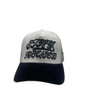 Stay Focused Suede Trucker Hat